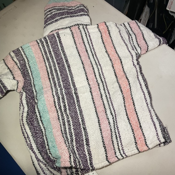 Iguana Jack Girls Pastel Color Pullover Hoodie Size Small - Picture 3 of 7